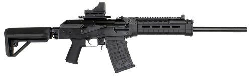 JTS M12AK T1 12 Gauge Semi-Auto Shotgun 18.7" Chrome Barrel Red Dot