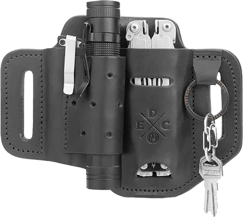 1791 Gunleather Easy Slide OWB Holster - Ambidextrous Black Leather