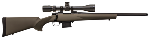 Howa HMA60804GGP M1500 Mini Action Compact 6mm ARC 5+1 20" Black Steel Barrel, Black Drilled & Tapped Steel Receiver, OD Green Fixed HTI Synthetic Stock, Nikko Stirling GamePro 4-12x40mm              