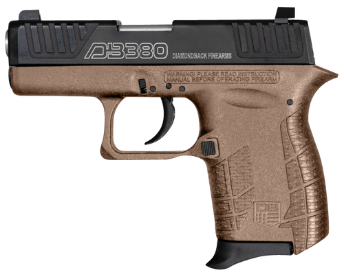 Diamondback DB380 Gen4 .380 ACP 6+1 2" Barrel FDE Frame
