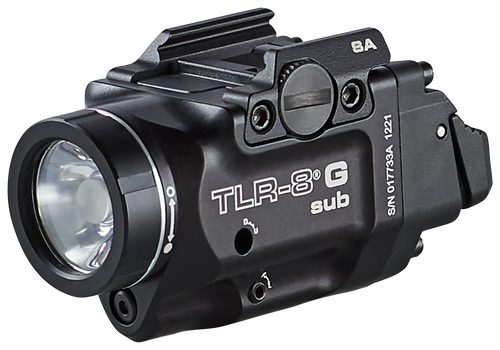 Streamlight 69439 TRL-8 G Sub Gun Light with Green Laser  Black Anodized 500 Lumens White LED Springfield Armory Hellcat                                                                                