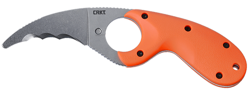 CRKT 2511ER Bear Claw 2.39" Fixed Hawkbill Knife Veff Serrated