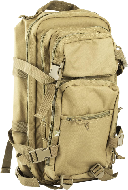 Glock AS02001 Multi-Purpose 3-in-1 Range Bag Coyote Tan Polyester