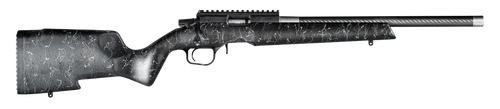 Christensen Arms 8011200200 Ranger  22 LR 10+1 18" Carbon Fiber/Threaded Barrel, Black Anodized Finish, Black with Gray Webbing Stock                                                                   