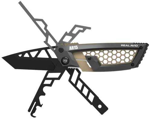 Real Avid AVGTEAR Gun Tool Edge AR-15 Stainless Steel Tanto Blade