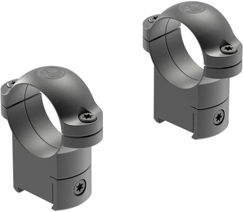 Leupold 177364 Black Steel 1" Tube High Mount Ring Set CZ 527