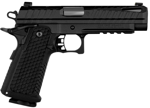 LFA Apollo 11 FS 9mm Pistol 4.9" Ported Barrel - Black Finish