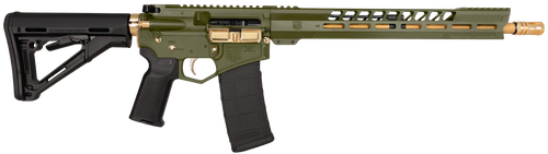 Diamondback DB15 5.56 NATO 16" MLok Rifle Green/Gold 30rd