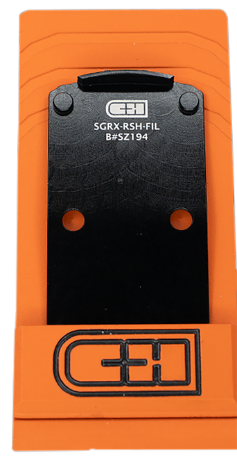 C&h Precision SGRXRSHFIL SIG P320 RX Series  Black Anodized Trijicon/Holosun Pattern Footprint                                                                                                          