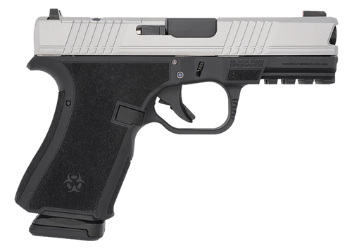 Black Rain Ordnance FL9MMBLKSM Compact 9mm 15+1 4" Stainless