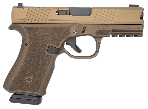 Black Rain Ordnance FL9MMMBBBRNZ 9mm Compact 15+1 4" Stainless