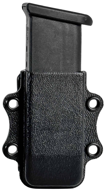 1791 Gunleather TACMAGIWB1.2BLKA Kydex Micro Compact Mag Carrier IWB Black Belt Clip Mount                                                                                                              