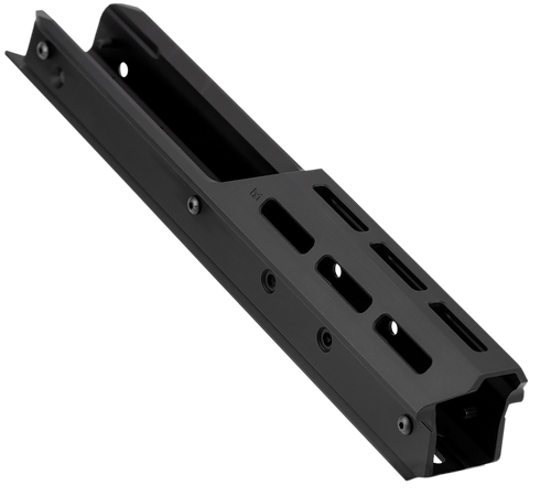MDT Enclosed Forend Chassis System Black 6061-T6 Aluminum