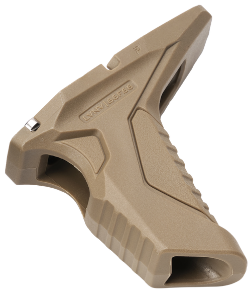 Strike Industries ARHSFGFDE Angled HandStop  Flat Dark Earth Polymer                                                                                                                                    