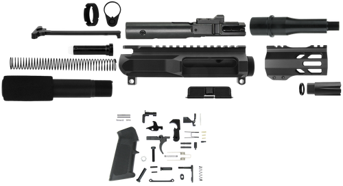 TacFire SSPK45ACPLPK4 .45 ACP Pistol Build Kit Black Steel Frame