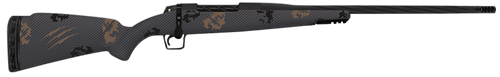 Fierce Firearms TWROG7MMBC20BT Twisted Rogue 7mm BC 20" Armour Lube Black Steel Threaded Barrel, Drilled & Tapped Steel Receiver, LR Negative Comb Trophy Camo Carbon Fiber Stock                       