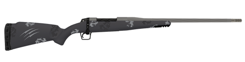 Fierce Firearms TWROG300WIN22GP Twisted Rogue 300 Win 22" Tungsten Cerakote Steel Threaded Barrel, Drilled & Tapped Steel Receiver, LR Negative Comb Phantom Camo Carbon Fiber Stock                    