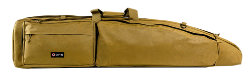 GPS Bags GPSDBRC50TAN Double Rifle Case 50" Tactical Tan Storage
