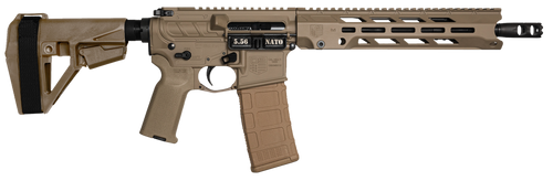 Diamondback DB15 Obsidian 5.56 NATO 11.5" Pistol SBA5 Brace M-LOK