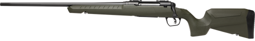 Savage Arms 32128 Axis 2 Compact 223 Rem 4+1 20" Matte Black Heavy Sporter Barrel, Matte Black Drilled & Tapped Carbon Steel Receiver, Fixed OD Green Synthetic Stock, Left Hand                        