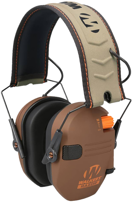 Walker's Razor Slim Electronic Hearing Protection 23dB NRR Muffs