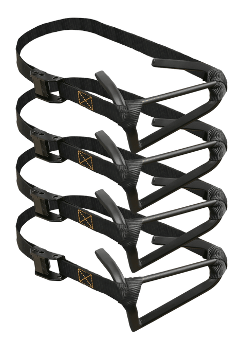 Muddy Micro Stagger Step 4-Pack Black Steel Tree Stand Steps