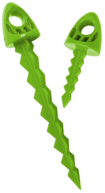 Targettack Lime Green Target Tacks 1" Polycarbonate 12-Pack