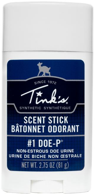 Tinks W5284 #1 Doe-P Scent Stick Synthetic Calming Stick 2.75 oz                                                                                                                                        