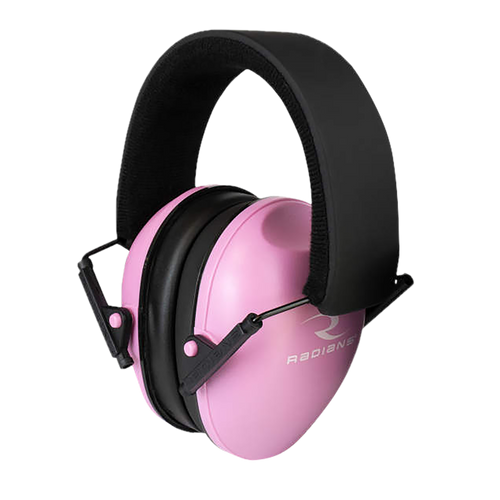 Radians LS0800CS Lowset 21dB Passive Ear Muffs Pink/Black Women