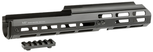 Midwest Industries MIBENM4HG M4 Benelli Black Hardcoat Anodized 6061 Aluminum 12.00" Long                                                                                                               