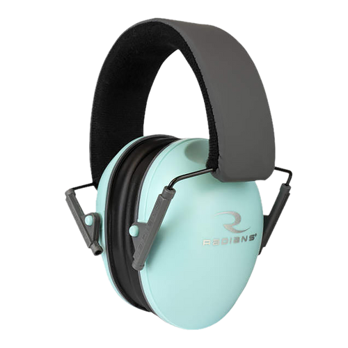 Radians LS0820CS Lowset 21dB Hearing Protection Muffs Aqua Blue