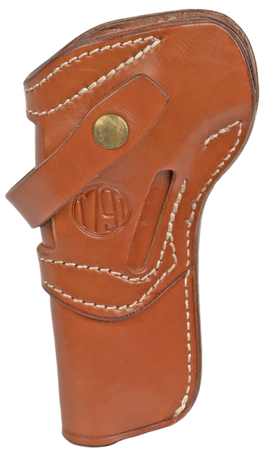 1791 Gunleather RVH OWB Holster Size 6.5 Classic Brown Leather