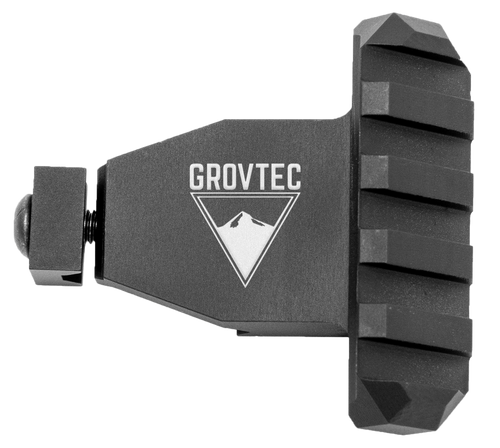 GrovTec GTSW321 Picatinny Rail Angled Mount Black Aluminum