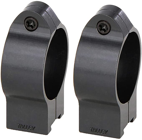 Talley 30CZRH 30mm High Scope Rings CZ 452/455/457 Black 0 MOA
