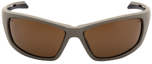 Pyramex VGST1318T Howitzer Safety Glasses Bronze Lens Tan Frame