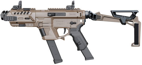 Recover Tactical PIXPBFBR02 P-IX+Basic  PG9 Folding Brace Metal Front Guard Tan                                                                                                                         