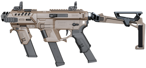 Recover Tactical PIXPMGFBR02 P-IX+MG  PG9 SR20 Metal Front Guard Folding Brace Tan                                                                                                                      