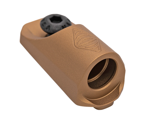 Reptilia LLC 100124 QD M-Lok Sling Socket  FDE 7075-T6 Aluminum M-LOK Mount                                                                                                                             