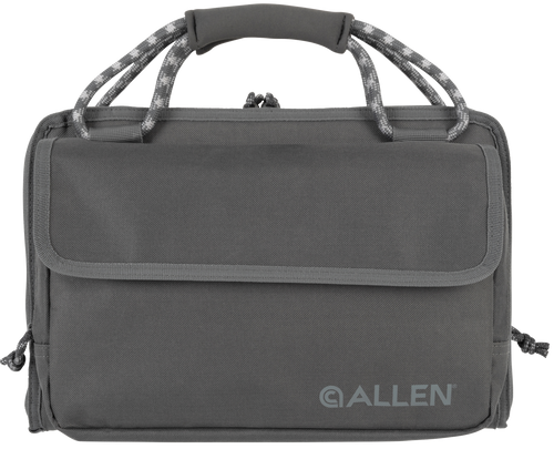Allen Rollins 91414 Double Handgun Case 16.1" Padded Storage Gray