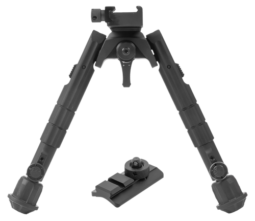 Leapers TLBP01B   Bipod Black Anodized 7-9" Aluminum                                                                                                                                                    