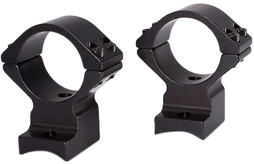 Talley 94X719 Scope Mount/Ring Combo  Black Anodized Aluminum 1" Tube, Savage (8-40) Round Receiver w/Accutrigger, Medium Rings                                                                         
