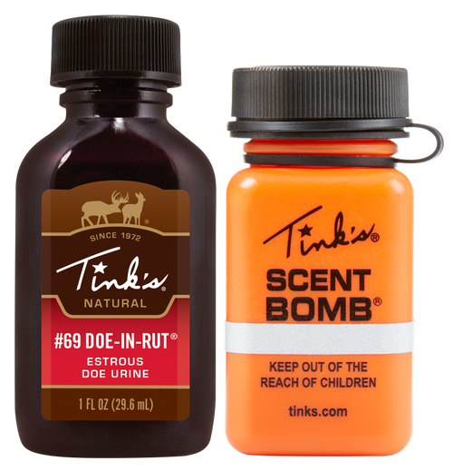 Tinks #69 Doe Estrus Scent 1oz Value Pack - Deer Attractant