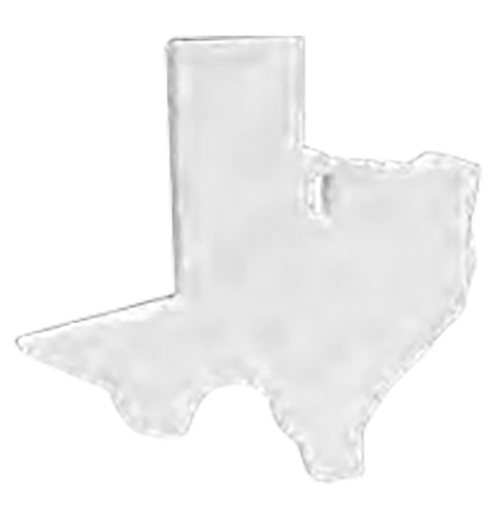 Birchwood Casey BC-47721 Texas Silhouette AR500 Steel Target 3/8"