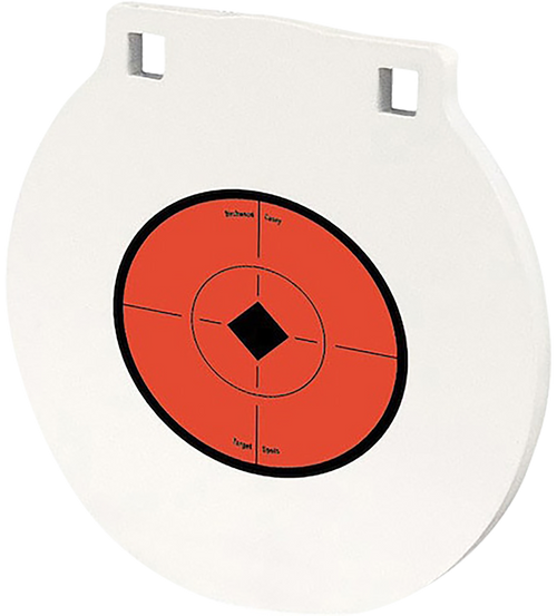 Birchwood Casey 8" Round AR500 Steel Target 3/8" Thick Gong