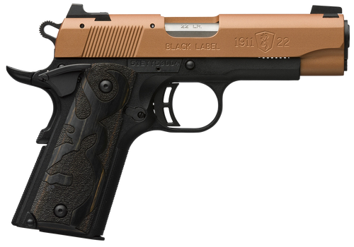 Browning 1911-380 Black Label Compact .22 LR 10+1 3.63" Pistol