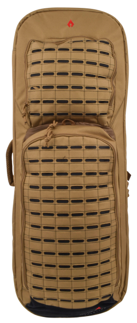 AWS FR36RBPBL Tactical Rifle Backpack 36" MOLLE Tan Polyester