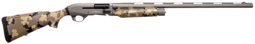 Silver Eagle Arms A21228OS2 Alpha 2  12 Gauge 3" 4+1 28" Gray Cerakote Chrome Lined Vent Rib Barrel & Steel Receiver, Old School Camo Synthetic Fixed Stock                                             