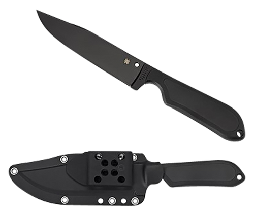 Spyderco FB04PBB Street Bowie 5.05" VG-10 Fixed Blade Knife