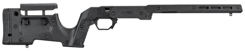 Mdt Sporting Goods Inc 105524BLK XRS Chassis Black Aluminum Core with Polymer Panels, Adj. Cheekrest, M-LOK Forend, Interchangeable Grips, Fits Tikka T1X                                               