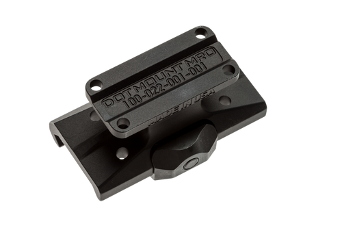 Reptilia LLC 100022 Dot Mount  Black Anodized Lower 1/3 Co-Witness                                                                                                                                      
